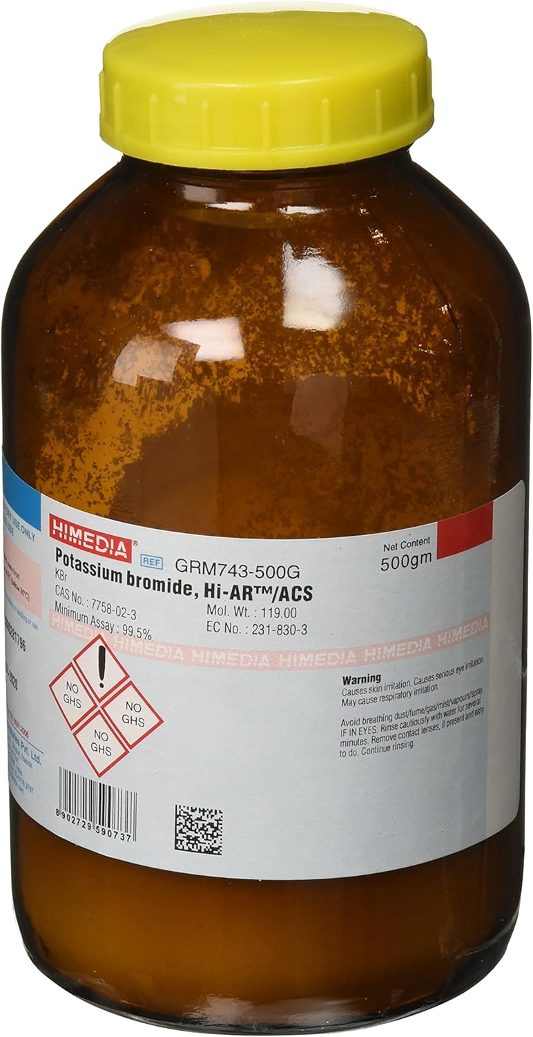 HiMedia GRM743-500G Potassium Bromide, A.R, 500 g - Image 1