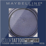 Macro shot of Maybelline Color Tattoo metallic pigment