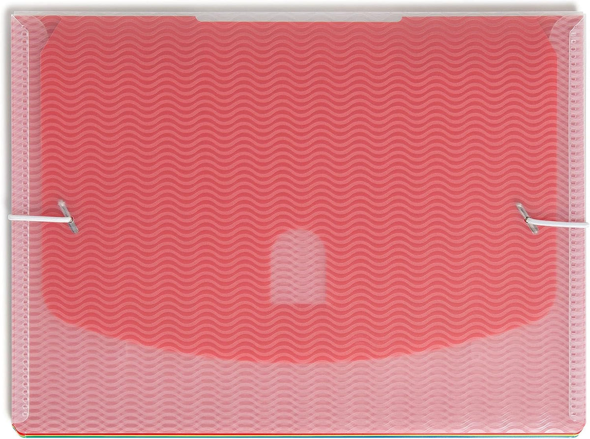 Smead letter size hanging file folder mounted on wall