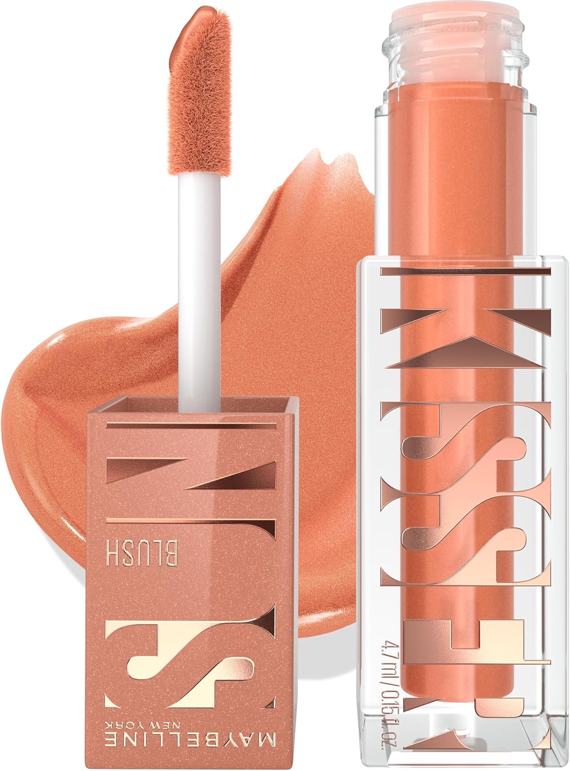 Maybelline Sunkisser Multi-Use Liquid Blush and Bronzer, Blendable, Longwear, Glowy Make Up, City Sizzle, 1 Count - Image 10