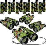 Deekin 16 Pack camouflage toy binoculars front view