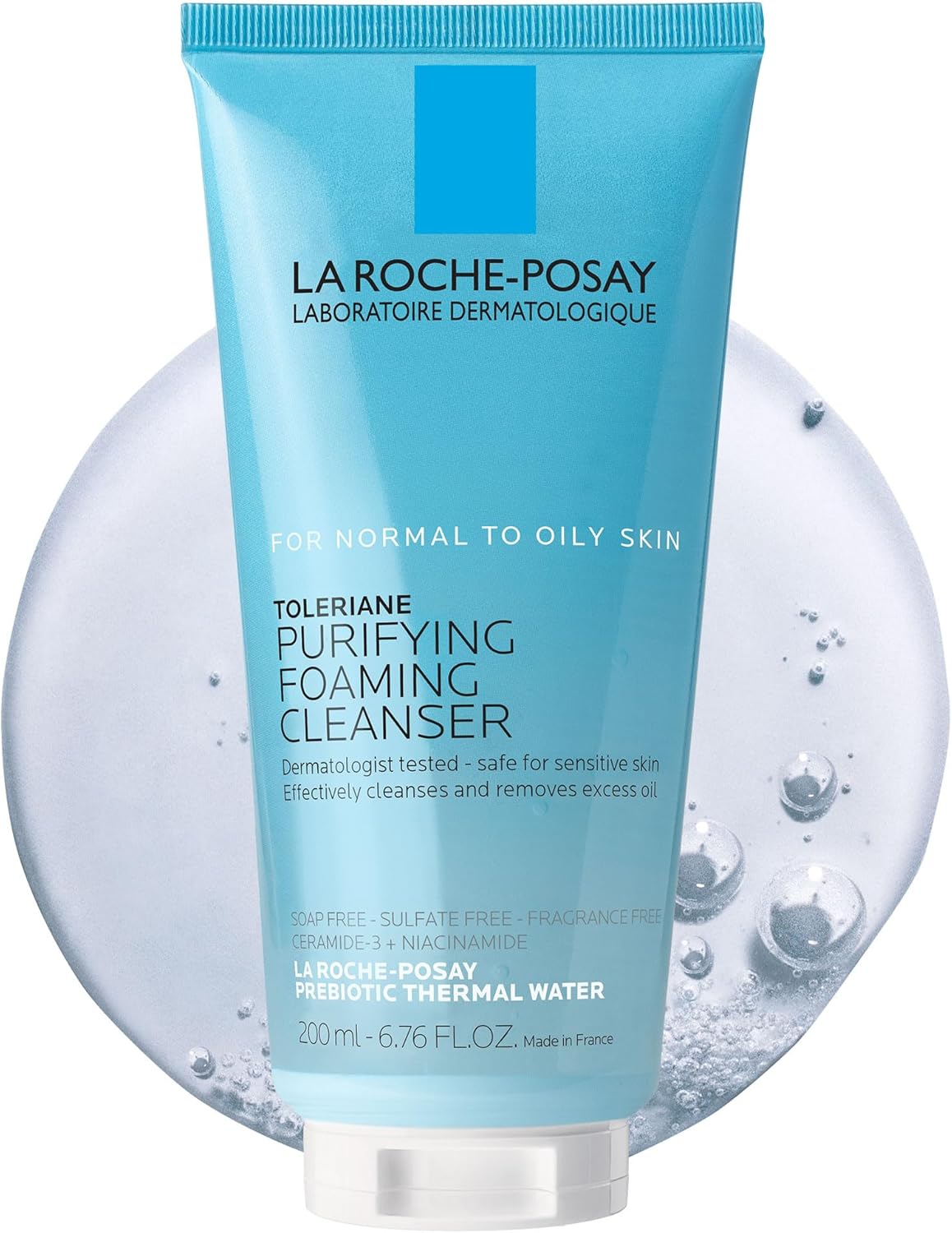 La Roche-Posay Toleriane Purifying Foaming Cleanser front view