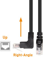 Cable Matters ethernet cable connected to router