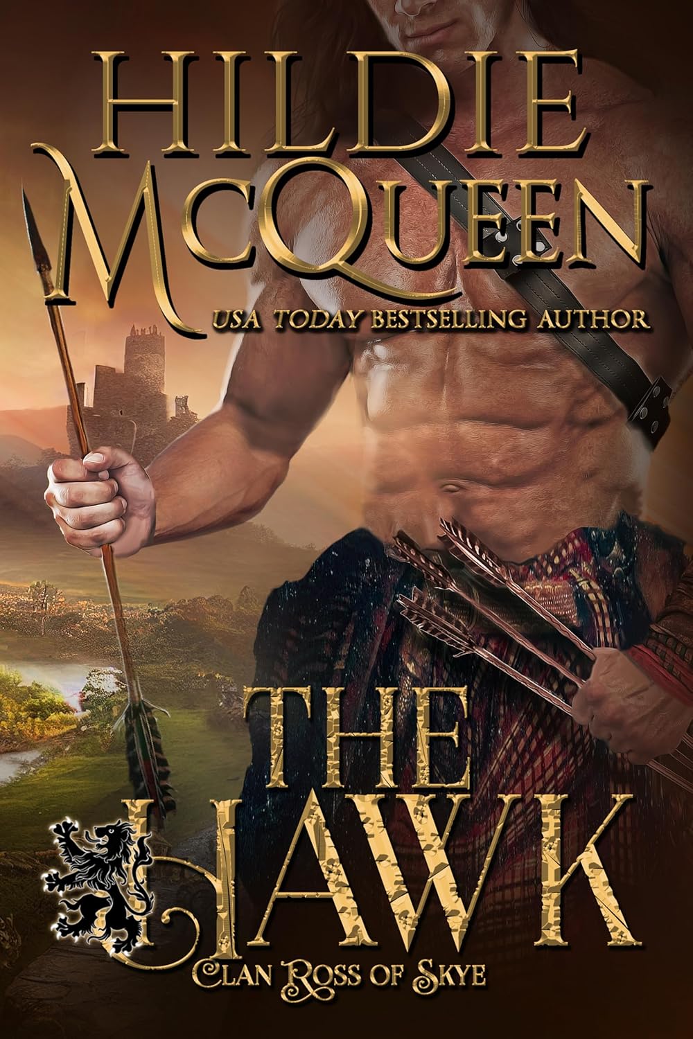 Hildie McQueen The Hawk Clan Ross of Skye Book 2 front cover art