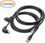 Cable Matters 90 degree connector close up