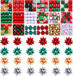 Full packaging view of the NVENF 2300PCS+ Christmas jewelry making set.