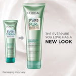 L'Oreal Paris EverStrong hair care bottle close up