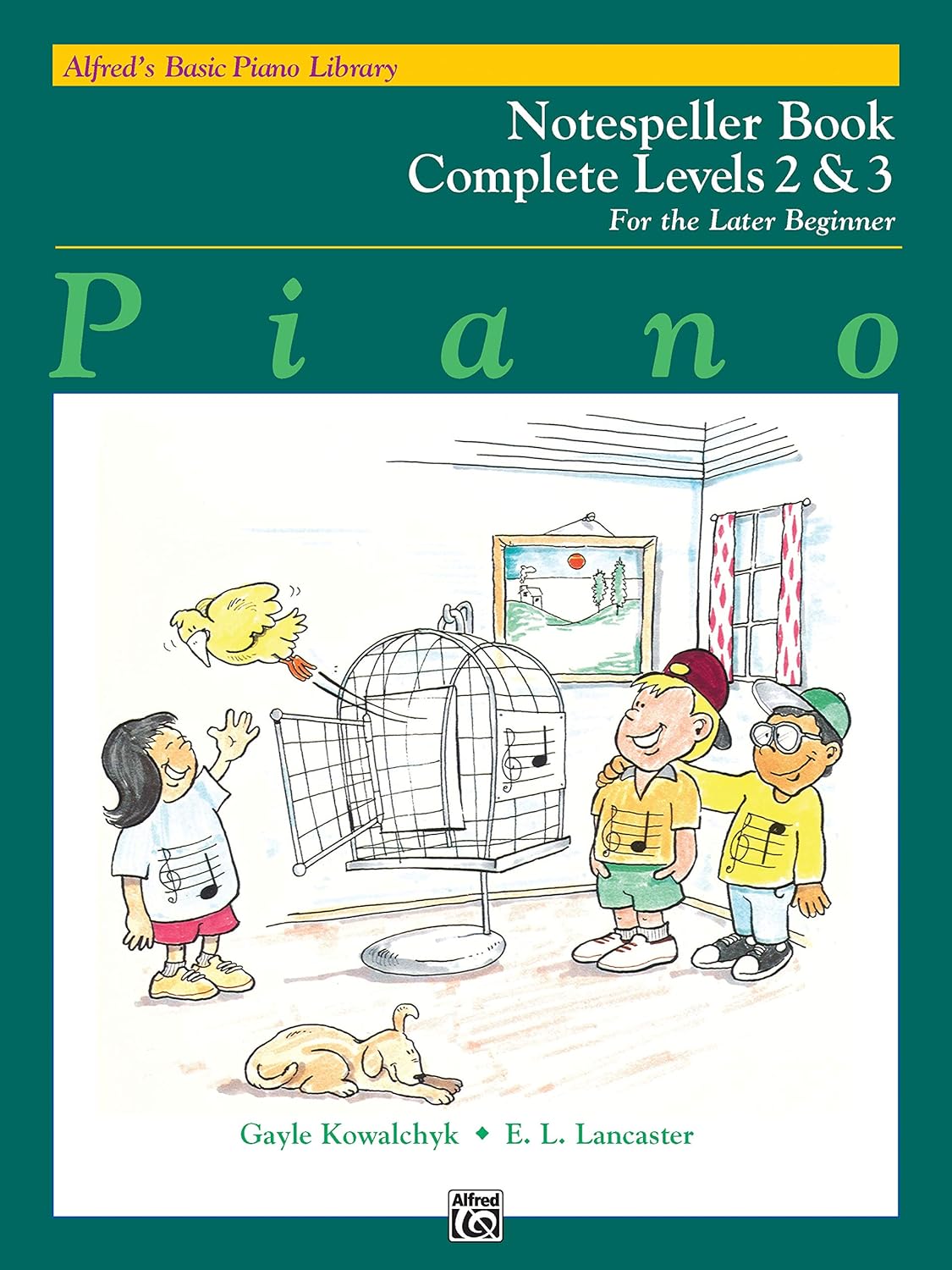 Alfred's Basic Piano Course Notespeller (Alfred's Basic Piano Library) Complete Levels 2&3 - Image 1