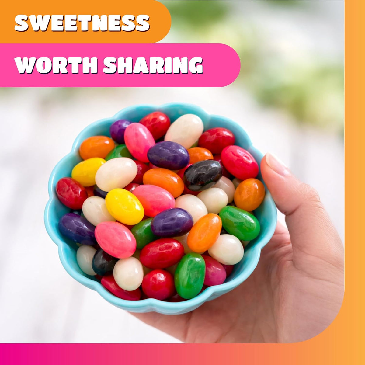 Bulk bag of DM Sweets jelly beans perfect for party candy buffets