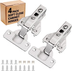 Luokim soft close face frame cabinet hinges front view