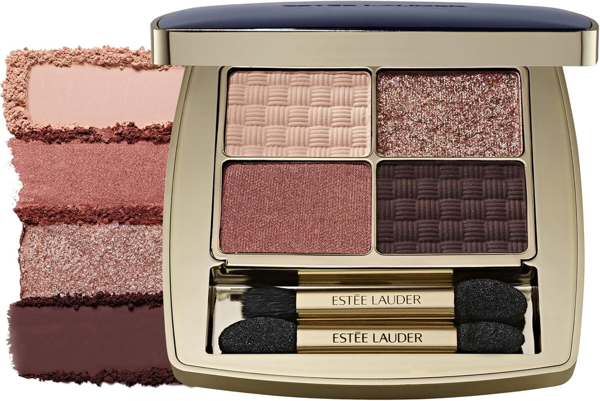 Este Lauder The Essential Eyeshadow Quad Long-Lasting Palette | Shape, Sculpt, Magnify, 0.14 Ounce - Image 14
