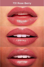Clarins satin finish lipstick texture swatch