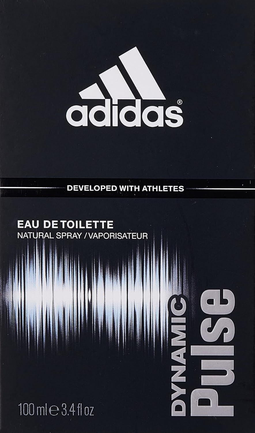 Adidas Dynamic Pulse Eau De Toilette retail packaging box