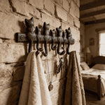 ArtHue decorative cast iron hook storage utility view