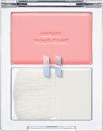 Detailed close up of Holika Holika 08 Fuzzy blush powder