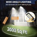 Lendro security wall lamp displayed with wireless remote control