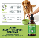 Authentic USA imported pet digestive supplement bottle