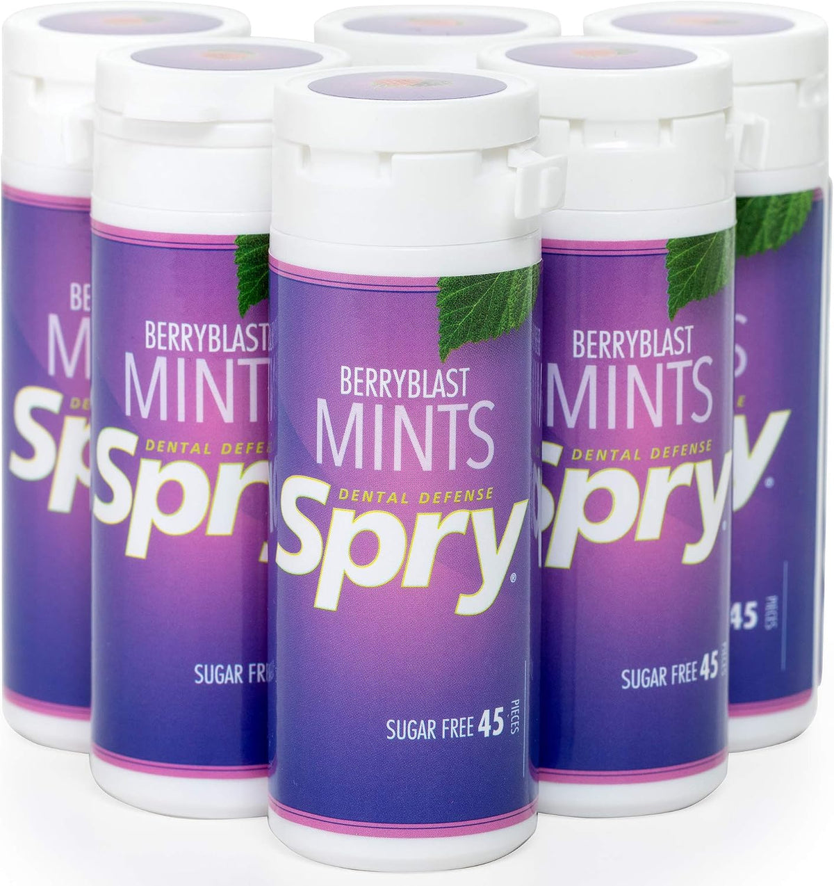Spry Xylitol Breath Mints Sugar Free, Peppermint, 240 Count - Pack of 1 | Natural, Non-GMO, Gluten-Free for Cavities, Bad Breath Freshening, Dry Mouth, Promote Oral Health, Increase Saliva Production - Image 14