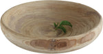 Creative Co-Op Paulownia wood bowl lifestyle display