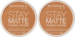 Rimmel London Stay Matte - 016 Deep Beige - Pressed Powder, Lightweight, High Coverage, Shine Control, 0.49oz - Image 10