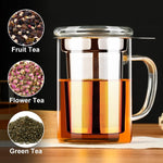 PARACITY tea mug filled with brewed loose leaf tea
