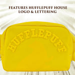 Hufflepuff arch logo embroidery close up