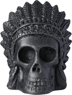 Deekec Screaming Aztec Death Whistle front view showing skull retro design