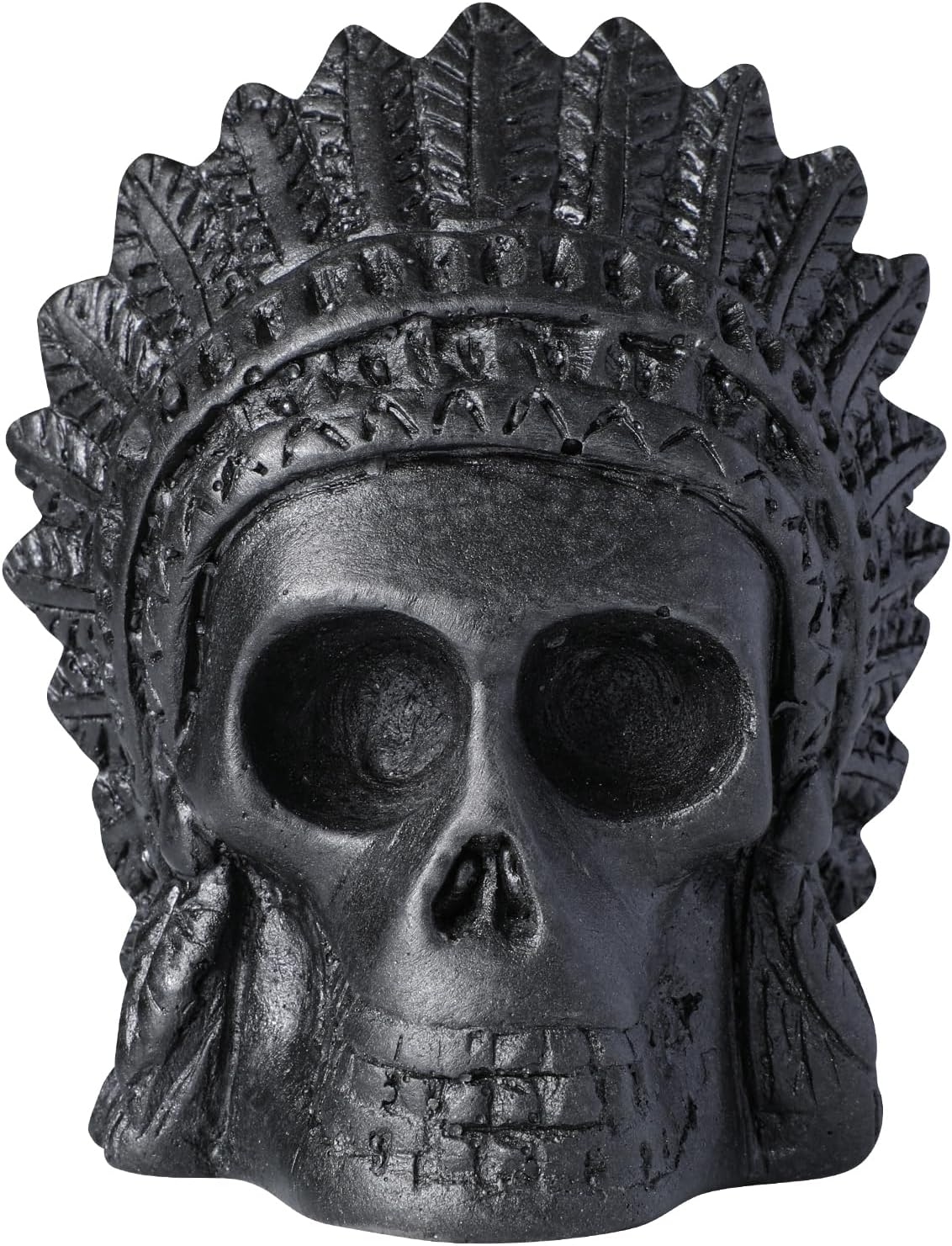 Deekec Screaming Aztec Death Whistle front view showing skull retro design