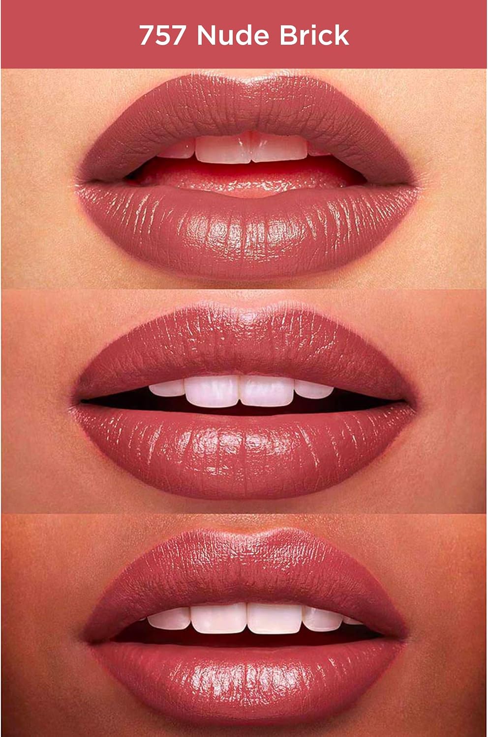 Clarins Joli Rouge Satin Lipstick shade swatch display