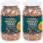 Fluker's premium imported USA turtle treat container for aquarium pet wellness