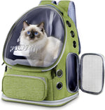 Cat Backpack Carrier with Large Space Bubble Window, Airline Approved Breathable Pet Carrier for Small Dogs Cats up to 15lbs, Foldable for Travel Hiking & Outdoor Use - Image 11
