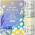 16 Pack Unscented Steam Eye Mask for Dryness, Puffiness, Strain & Relaxation, Heated Eye Mask for Sleep & Travel, Self-Heating & Disposable Warm Compress, Travel Essentials, Relaxation Gifts for Women - Image 11