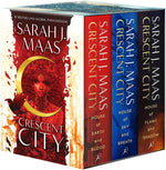 Sarah J Maas Crescent City Hardcover Box Set front view book collection