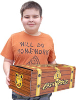Zugar Land treasure chest box front view