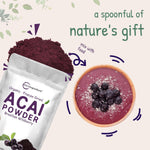Micro Ingredients organic acai powder lifestyle smoothie bowl preparation