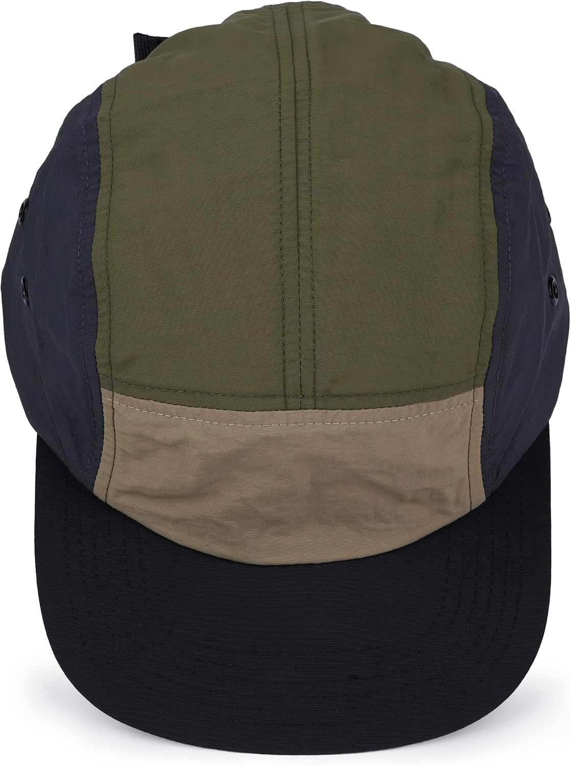CLAPE 5 Panel Hat for Men, Curved Brim UPF50+ Sun Hats Quick Dry Outdoor Sports Running Hat Baseball Cap - Image 9