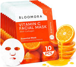 BLOOMORA 10 Pack Hyaluronic Acid + Collagen Face Mask Set, Face Sheet Mask for Deep Hydration Skin Care, Moisturizing Sheets for Smooth & Supple Skin, Suitable for All Skin Types, Spa Gifts for Women - Image 13