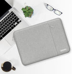 MOSISO sleeve angled shot highlighting slim and lightweight profile design