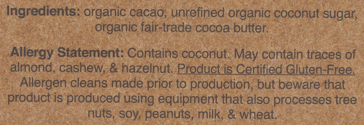 Hu Kitchen vegan paleo simple dark chocolate premium snack