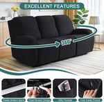 Ruaozz 3 piece layout design showing individual cover sections