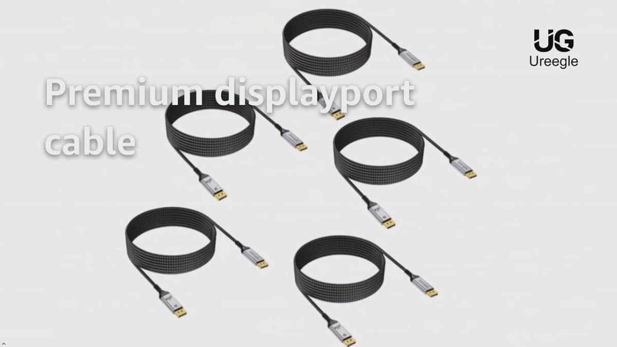 Authentic retail packaging for the Ureegle imported short cable pack.