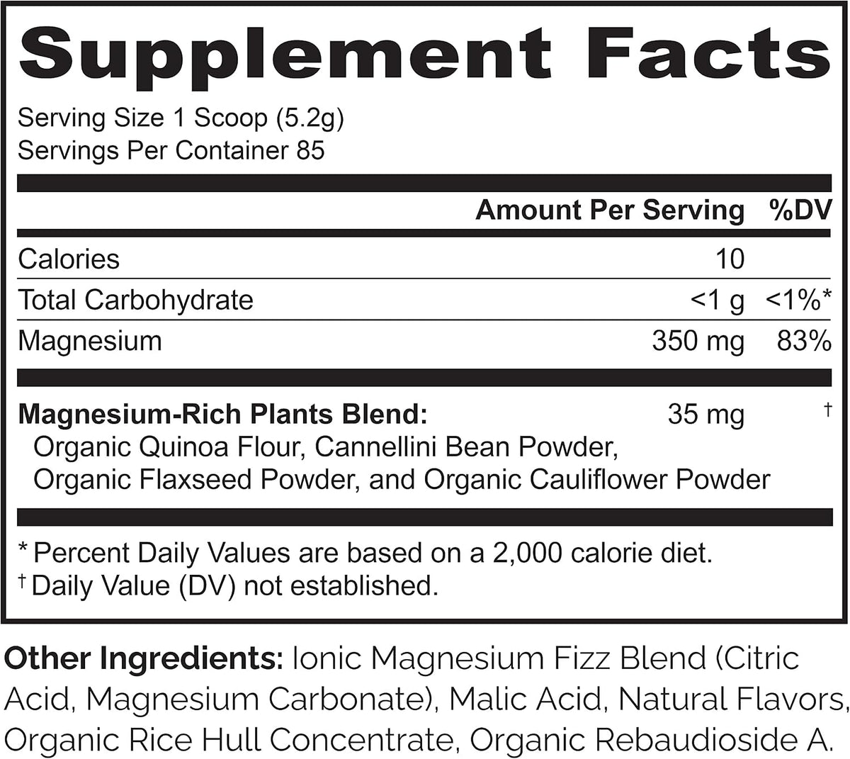 Naturelo magnesium raspberry lemon powder texture close up