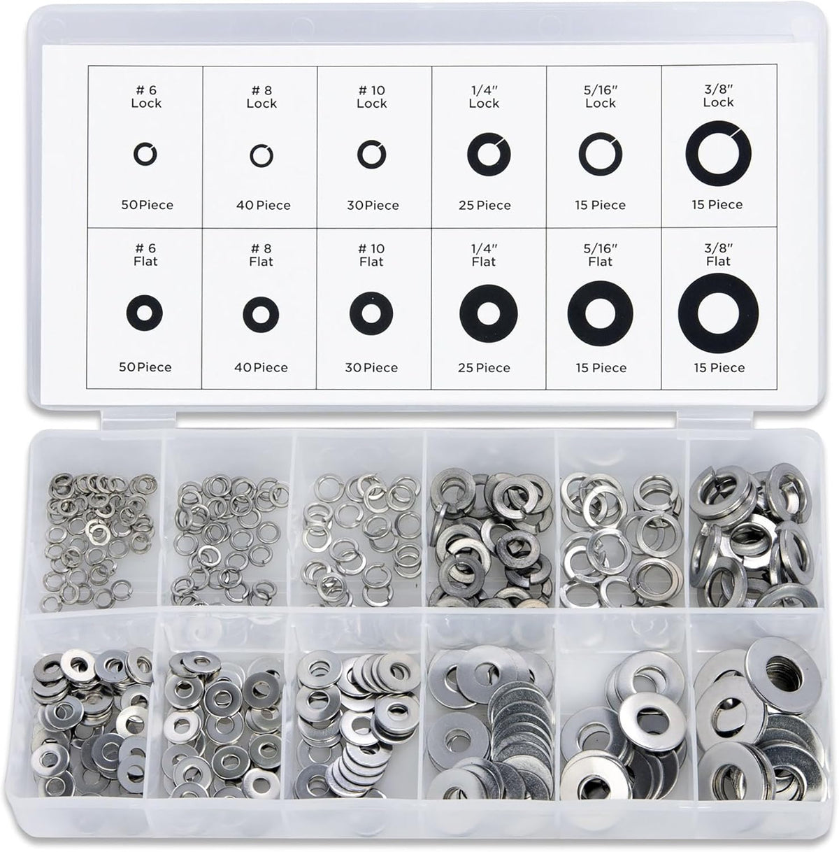 NEIKO 50444A Rubber O-Ring Assortment Kit, Buna-N Gasket Sealing Rings and Replacement O-Rings, 32 Metric Sizes, 419-Piece Kit - Image 10
