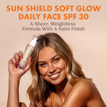 Kopari Bright as Day Sheer Mineral Sunscreen SPF 50 & Sun Shield Soft Glow Daily Face SPF 30 - Image 4