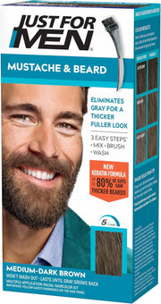 1 Count (Pack of 1) - Medium-Dark Brown M-40