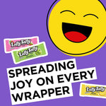 Laffy Taffy assorted mini bars scattered out of the bag