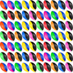 Jerify mini foam footballs pack front view showing assorted colors