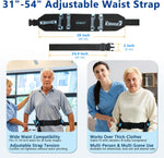 Gait Belt for Seniors, Adjustable Medical Transfer Safety Belt with Handles, Quick Release Buckle, Durable Nylon Mobility Assist Gait Belts for Elderly, Disabled & Patient(31.5-54in, 250lbs) - Image 5