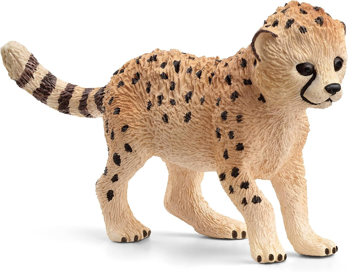 Schleich Wild Life Realistic Female Cheetah Figurine - Authentic and Highly Detailed Wild Animal Toy, Durable for Education and Fun Play for Kids, Perfect for Boys and Girls, Ages 3+ - Image 5