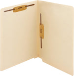 Smead end tab fastener file folder front view
